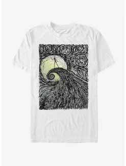 Disney The Nightmare Before Christmas Spiral Hill T-Shirt