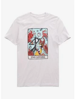 Disney The Nightmare Before Christmas The Lovers Tarot Card T-Shirt - BoxLunch Exclusive