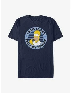 The Simpsons Brain My Damage T-Shirt