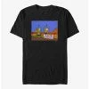 The Simpsons Earth Capital T-Shirt