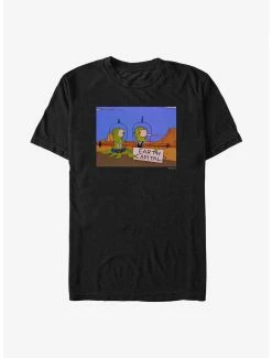 The Simpsons Earth Capital T-Shirt