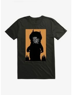 Where The Wild Things Are Spooky Silhouette T-Shirt