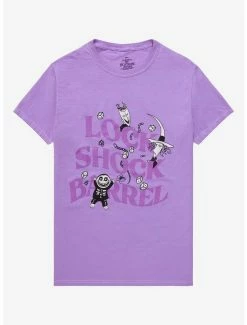 Disney The Nightmare Before Christmas Lock, Shock, And Barrel Group Portrait T-Shirt