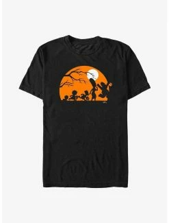 The Simpsons Halloween Haunt Silhouettes T-Shirt