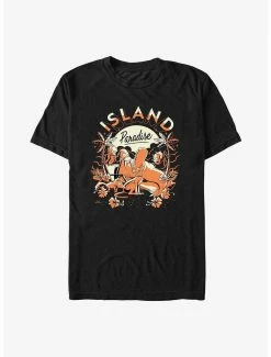 The Simpsons Island Paradise Family T-Shirt