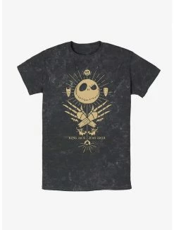 Disney The Nightmare Before Christmas King Jack Mineral Wash T-Shirt