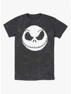 Disney The Nightmare Before Christmas Big Face Jack Mineral Wash T-Shirt