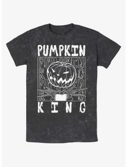 Disney The Nightmare Before Christmas Jack Pumpkin King Mineral Wash T-Shirt