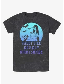 Disney The Nightmare Before Christmas Sally Sweet Like Deadly Nightshade Mineral Wash T-Shirt
