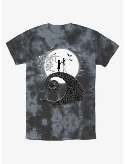 Disney The Nightmare Before Christmas Jack And Sally Meant To Be Tie-Dye T-Shirt