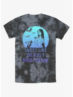 Disney The Nightmare Before Christmas Sally Sweet Like Deadly Nightshade Tie-Dye T-Shirt