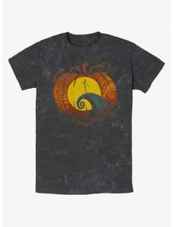 Disney The Nightmare Before Christmas Pumpkin King Lament Mineral Wash T-Shirt