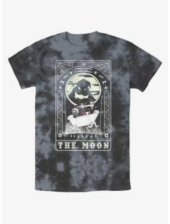 Disney The Nightmare Before Christmas The Moon Tarot Card Tie-Dye T-Shirt