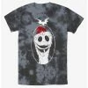 Disney The Nightmare Before Christmas Santa Jack Tie-Dye T-Shirt