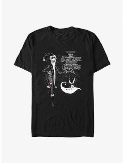 Disney The Nightmare Before Christmas Santa Jack And Zero T-Shirt