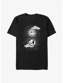 Disney The Nightmare Before Christmas Jack And Oogie Celestial Clouds T-Shirt