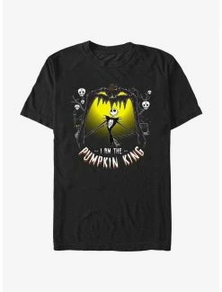 White Men Can't Jump Disney The Nightmare Before Christmas I Am The Pumpkin King T-Shirt