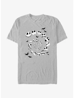 Disney The Nightmare Before Christmas Jack Emotion Swirl T-Shirt