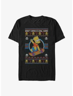 The Simpsons Bart Ugly Christmas T-Shirt