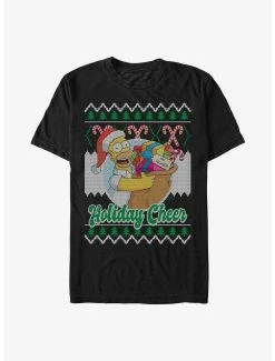 The Simpsons Homer Ugly Christmas T-Shirt