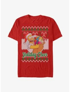 The Simpsons Homer Ugly Christmas T-Shirt