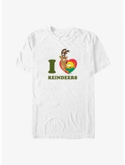 The Simpsons I Love Reindeers T-Shirt