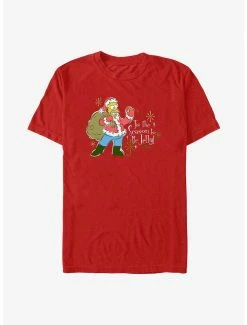 The Simpsons Santa Homer Jelly Season T-Shirt