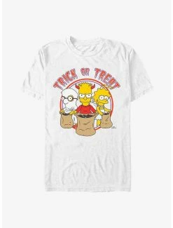 The Simpsons Trick Trio Bart, Milhouse & Lisa T-Shirt