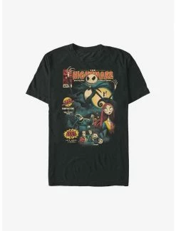 Disney The Nightmare Before Christmas Comic Cover T-Shirt