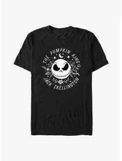 Disney The Nightmare Before Christmas Jack Skellington Pumpkin King Face T-Shirt